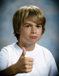 thumbs up kid Meme Template