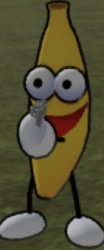 Banana with a gun Meme Template