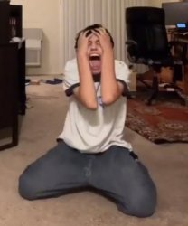 guy screaming Meme Template