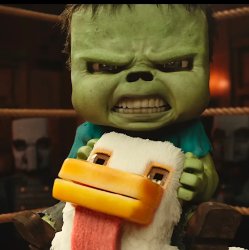 angry chicken jockey Meme Template