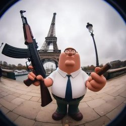 Peter griffin gun cigarettes thing Meme Template