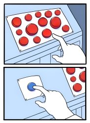 Multiple buttons Meme Template