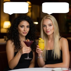 Bar conversation Meme Template
