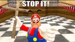 mario stop it Meme Template