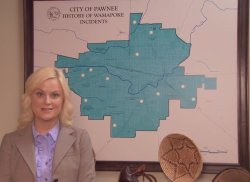Leslie Knope Map Meme Template