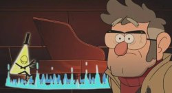 gravity falls piano ptsd Meme Template