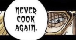 never cook again Meme Template