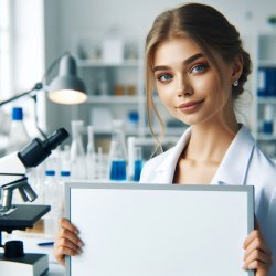 Female scientist Meme Template