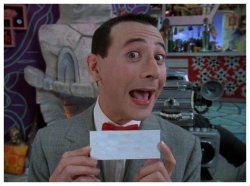 Pee wee herman Meme Template