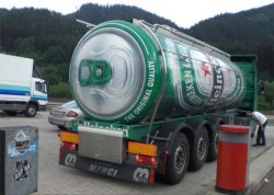 Beer truck Meme Template