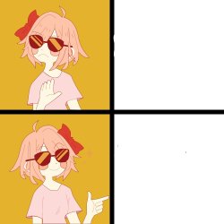 Hot line bling TRANS Meme Template