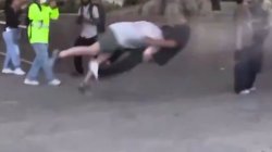 Rioter Tackle Meme Template