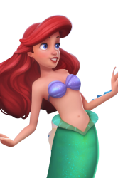 3d ariel Meme Template