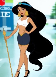 Sexy and Hot Princess Jasmine Meme Template