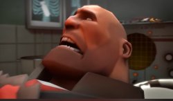 Heavy grunting face. Meme Template