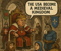 The Court of Trump Meme Template