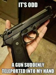 Gun mercia Meme Template
