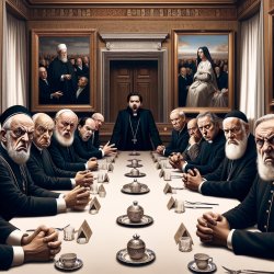 Political rulers, religious leaders greatly annoyed AT HEARING Meme Template
