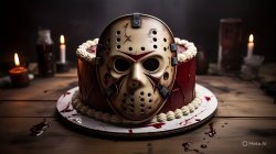 Jason Vorhees Cake Meme Template