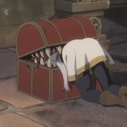 frieren chest Meme Template