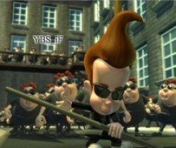 jimmy neutron teleports behind you Meme Template