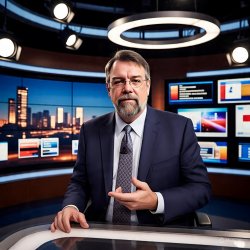 News anchor Meme Template