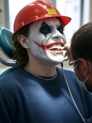 MAGA Joker at the Dentist's Office Meme Template