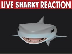 Live Sharky Reaction Meme Template