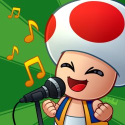 Toad singing Meme Template