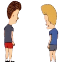Beavis and Butthead Meme Template