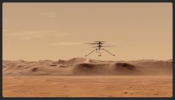 Mars Helicopter Flying Meme Template