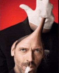 Glove taking House off Meme Template