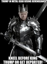 Metal gear Trump Meme Template