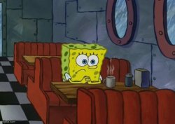 Sad Spongebob Meme Template