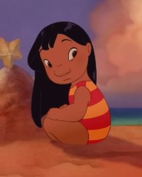 Lilo Pelekai in her Swimsuit Meme Template