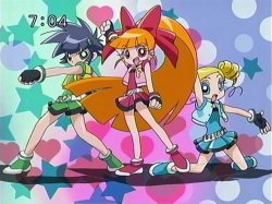 Blossom Bubbles and Buttercup Meme Template