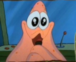Wow Patrick Meme Template