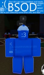 BSOD builderman temp Meme Template