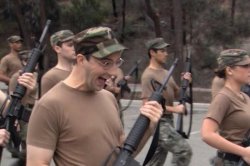 Buster Bluth Army Meme Template