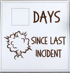 Days Since Last Incident Meme Template