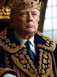King Trump Meme Template