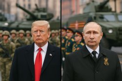 Trump and Putin Parades Meme Template