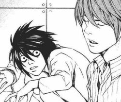 L death note reaction Meme Template