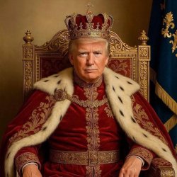 King Trump Meme Template