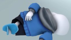 Sans dying Meme Template