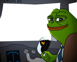 Pepe Pilot Meme Template