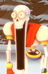 Papyrus WHAT THE HELL Meme Template