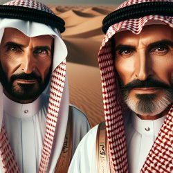 Arab Sheikhs Meme Template