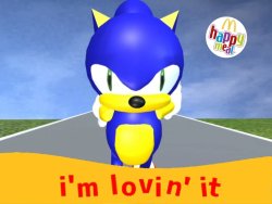 Pakistan sonic heroes mc donald sonic Meme Template