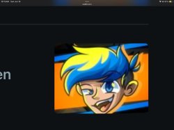 Blue and yellow haired cartoon style guy Meme Template
